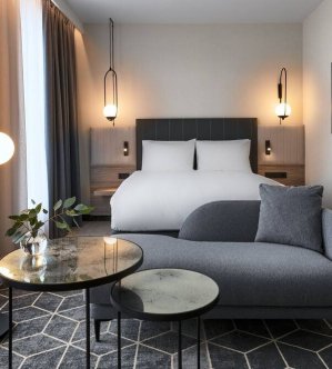 Grafika w pokoju standart - Crowne Plaza Warszawa